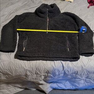 Tommy Hilfiger Black Fleece Zip-Up Jacket